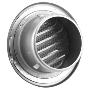 Grille de ventilation en inox - SHL - Paneir Ventilation - ronde / réglable