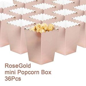 Boite Pop Corn Rose Achat Vente Pas Cher
