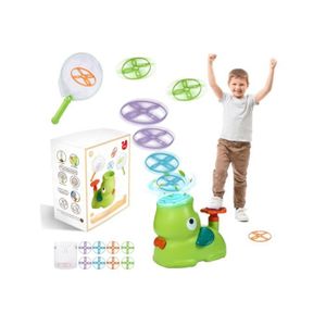 Frisbee,Jeu de fléchettes à balle collante Montessori pour enfants