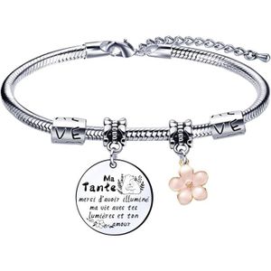 BRACELET - GOURMETTE Cadeaux Pour La Tata Bracelet De Tante Bracelet Ta