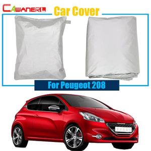 B/âche Voiture Compatible avec Peugeot 206 Protection contre les intemp/éries Auto Protector Imperm/éable Ext/érieur complet Couvertures Protection UV Automobiles Ext/érieur Abris de voiture Protection sol