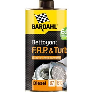 BarDahl Diesel décarbonisant 5 en 1 Cleaner pour voiture, nettoie la saleté  du moteur, protège les injecteurs, filtre à particules, valve EGR,  échappement et Turbo - 0,5 l : : Auto et moto