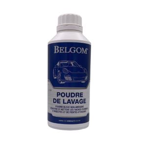 EPONGE - CHIFFON BELGOM - Poudre de Lavage Pour Carrosserie 500 ml