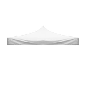 TONNELLE - BARNUM Toile toit de rechange pour tonnelle 2.9x4.3m tissu PVC blanc imperméable 9011/1