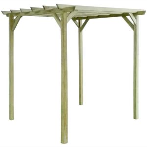 Pergola De Jardin 2 X 2 X 2 M Bois De Pin Impregne Achat Vente Pergola Pergola De Jardin 2 X 2 X 2 M Cdiscount