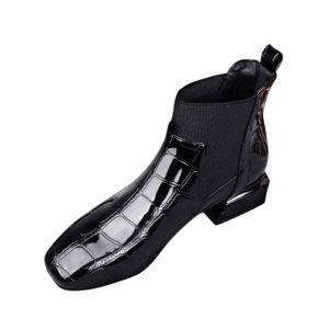 bottines vernis femme pas cher