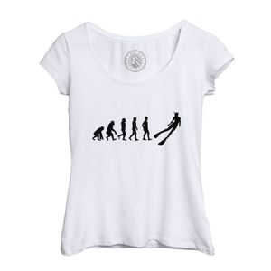 T-SHIRT MAILLOT DE SPORT T-shirt Femme - FABULOUS - Evolution Freediving - 