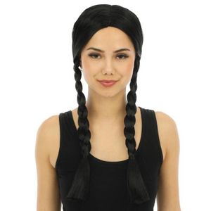 Perruque mercredi addams clearance