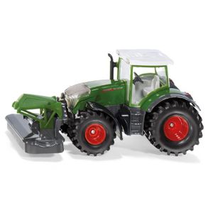 TRACTEUR - CHANTIER Jouet tracteur avec faucheuse avant - SIKU - Fendt 942 Vario - Compatible avec les jouets SIKU à l'échelle 1/50