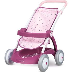 ACCESSOIRE POUPON SMOBY Baby Nurse Poussette Roues Silencieuses