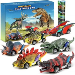JOUET Jojoin Dinosaure Voiture Jouet - 6 Pack Dinosaure 