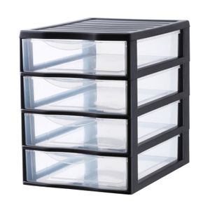 Sundis Tour De Rangement Orgamix Avec 6 Tiroirs Format A4 Noir