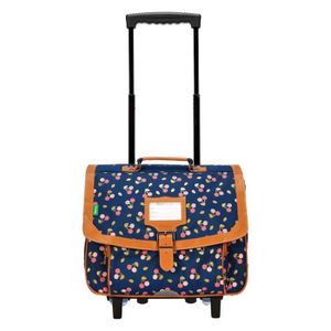 CARTABLE Tann's - Trolley 38 cm - Fruits Alexa - Bleu / Ros