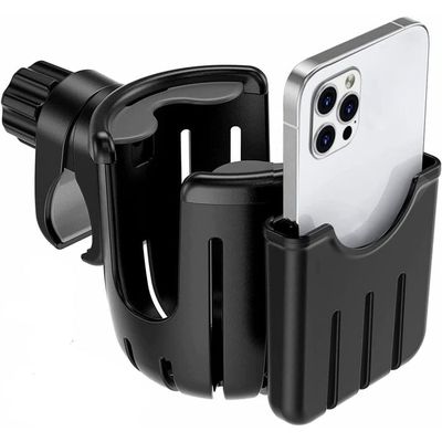 GLDYTIMES Porte-gobelet pour Trottinette - Porte-bouteille de vélo à rotation 360 degrés, Accessoires de démontage rapide antidérapants, Porte- gobelet/bouteille à boire pour trottinette électrique GLDYTIMES Porte-gobelet pour Trottinette - Porte-bouteille de vélo à rotation 360 degrés, Accessoires de démontage rapide antidérapants, Porte- gobelet/bouteille à boire pour trottinette électrique