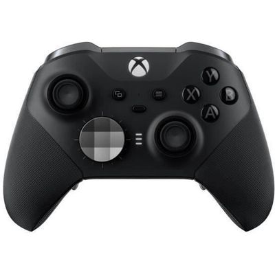 Manette Sans Fil Xbox 360 Officielle Microsoft - Noire Grise - Bluetooth - Occasion Fonctionnelle