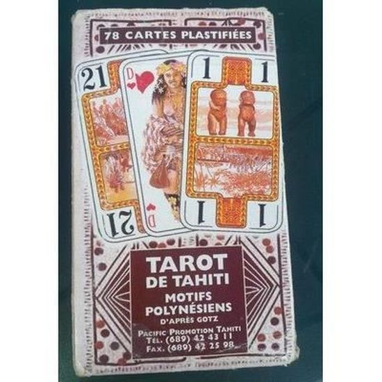 TAROT DE TAHITI - MOTIFS POLYNESIENS - LE JEU - Cdiscount Jeux