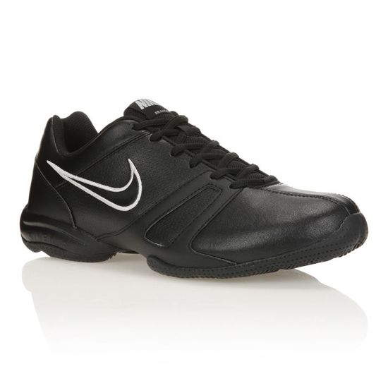NIKE Baskets Cuir air affect v Homme Noir Blanc Cdiscount Chaussures