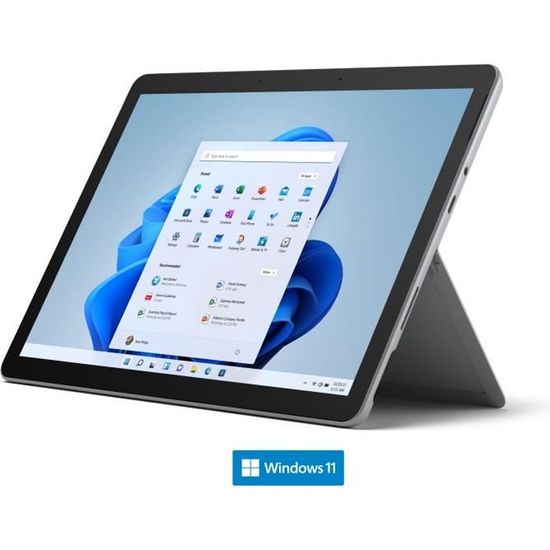 MICROSOFT Surface Go 3 - 10,5" - Intel Pentium Gold - RAM 8Go - 128Go SSD - Platine - Windows 11 en mode S
