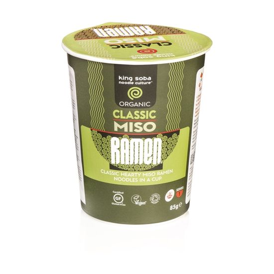 KING SOBA Verre de soupe ramen miso bio sans gluten 85 g Cdiscount