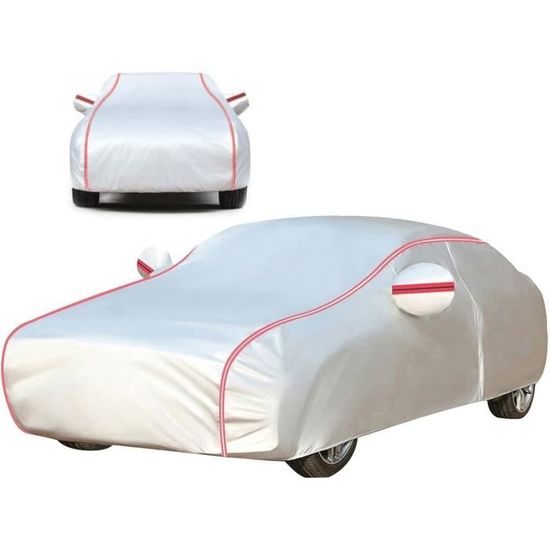 Housse De Protection Pour Mazda 2 – Extérieur – Gris Argent – Étanche Et UV