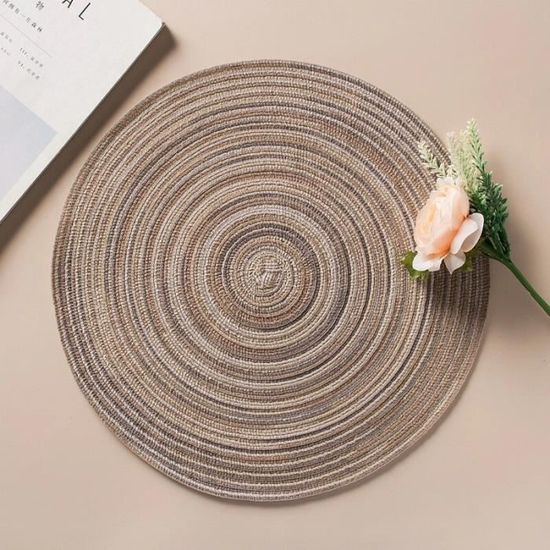 Panngu Lot De 12 Sets De Table Blancs Mats Antidérapants - 43 X 28 Cm - Réutilisables, Résistants à La Chaleur - Pour Cuisine, Salle à Manger, Événements