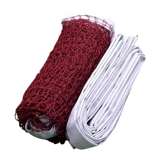 Filet de badminton sport portable en fibre polypropylène avec corde de