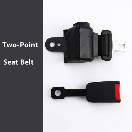 Accessoire Voiture Ceinture De Sécurité 36 Cm - Compatible 99% Des Voitures Et Camions - Matériau ABS Et Métal