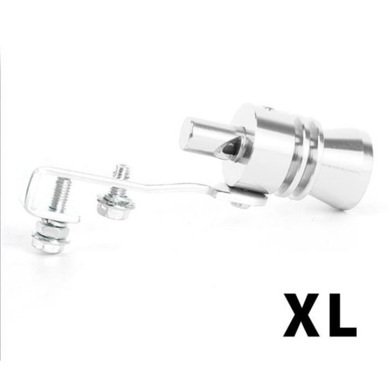 MOMOALA Échappement Turbo Sifflet Pipe Sound Silencieux Blow Off Valve BOV - 1 Pièce XL
