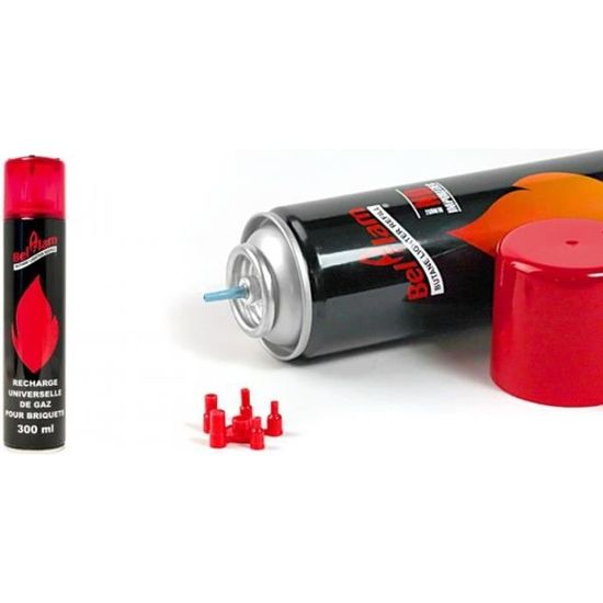 Recharge Gaz ATOMIC 300 Ml : Butane/propane Pur, Pour Extractions BHO, Mecheros, Vaporisateurs