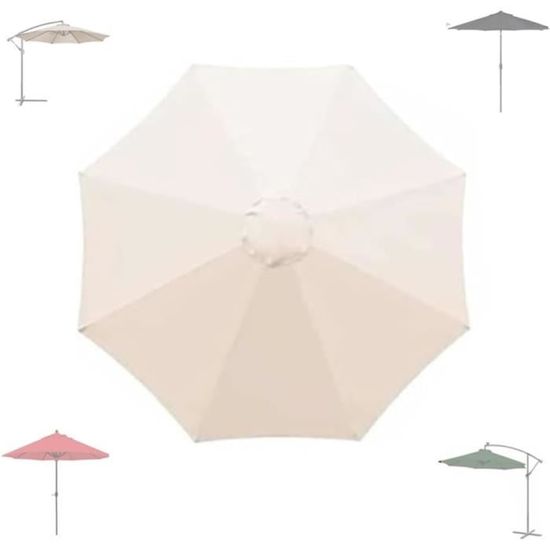 Capuchon De Remplacement Pour Parasol Déporté - Design Romain Élégant En Plastique Robuste - Compatible Avec La Plupart Des Modèles (Diamètre Tige 2,5cm)
