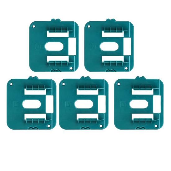 Support Mural Pour Batterie Makita 18V - Compatible BL1815/BL1830/BL1840, Noir, Made In Germany