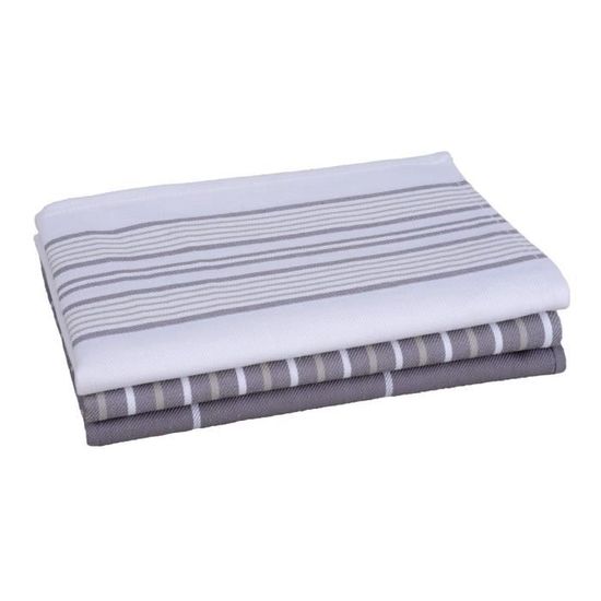 Lot De 3 Torchons De Cuisine Supercolor – 100% Coton, 50x70 Cm, Très Absorbants, Lavables En Machine - 6