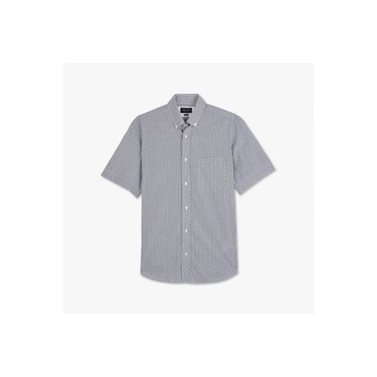 Chemise coton manches courtes - Homme