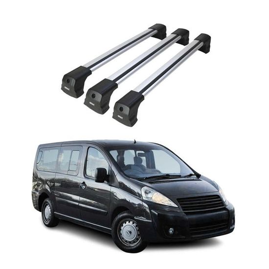 OMAC - Barres De Toit Aluminium Pour Suzuki Ignis MF 2016-2025 - Gris, 2 Barres Transversales, Design Aérodynamique - 10