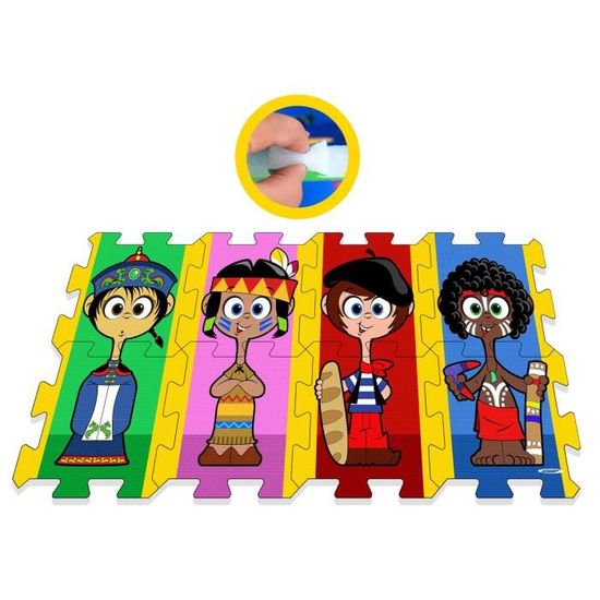 STAMP Tapis Puzzle Mousse M?�li-M?�lo 8pcs - Cdiscount Jeux - Jouets