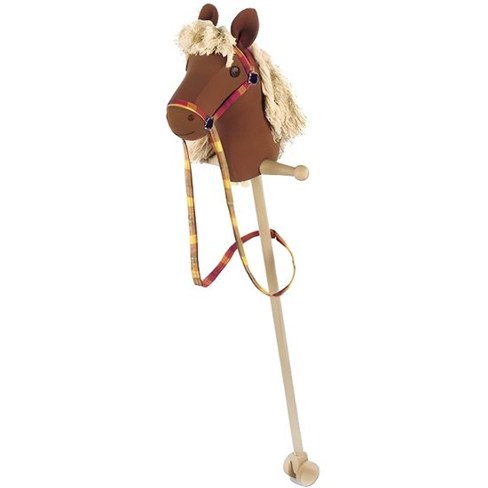 Cheval bâton – poney palomino – JBP Hobbyhorsing