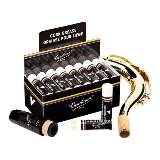 Graisse Pour Liège D'Instrument à Vent - Pour Saxophone, Clarinette, Hautbois - Applicateur Style Rouge à Lèvres - 8