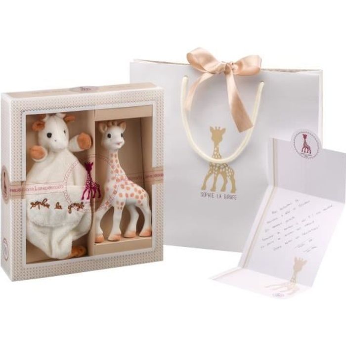 SOPHIE LA GIRAFE Coffret Naissance Création Tendresse 1 Sophiesticated