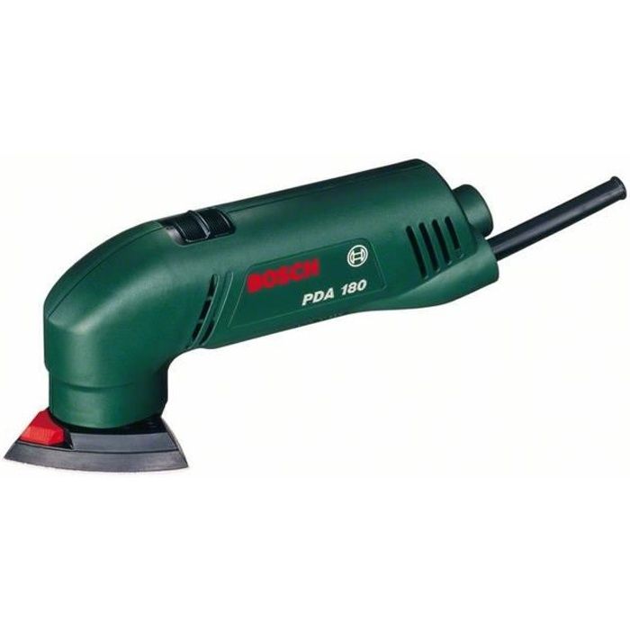 Ponceuse Delta Bosch - PDA 180 (Livré avec : 3 feuilles abrasives) -  Cdiscount Bricolage