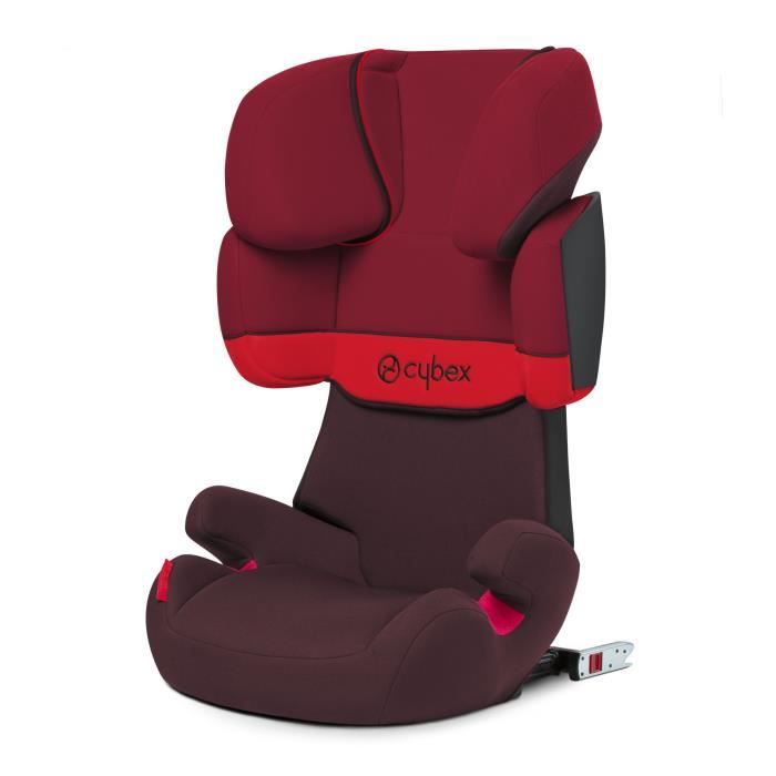 CYBEX Solution X-Fix Siège auto Isofix Groupe 2/3 - Rumba Red