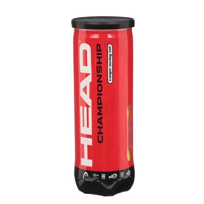 Head Balle de Tennis Championship Tube 3 Balles