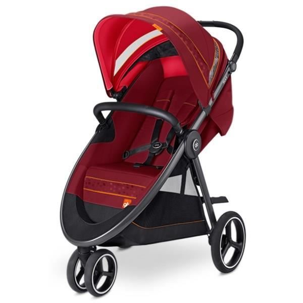 GB Poussette Citadine Sila 3 Dragonfire Rouge 3 Roues Cdiscount Puericulture Eveil bebe