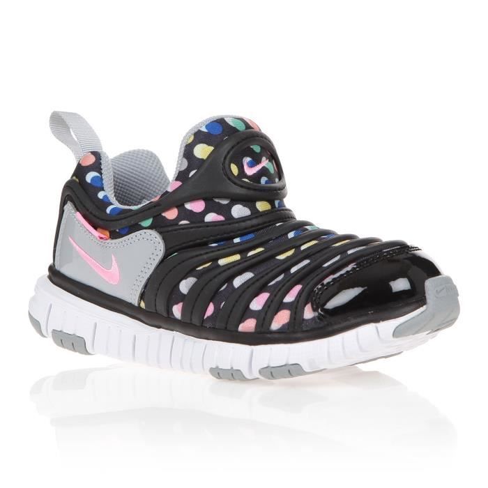 nike free enfant gris