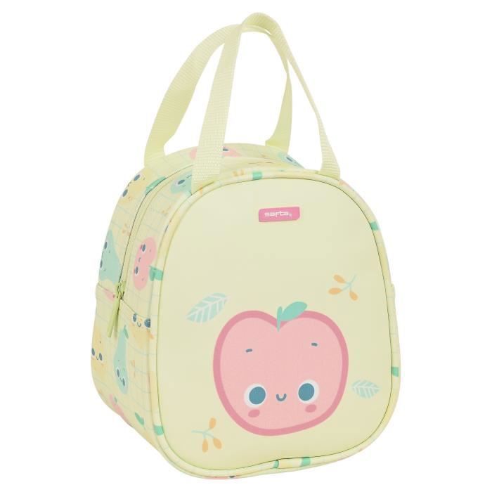 Safta Superkitties Sac à Goûter Enfant – 20x15x20 Cm, Rose Et Turquoise Pastel, Garantie 2 Ans