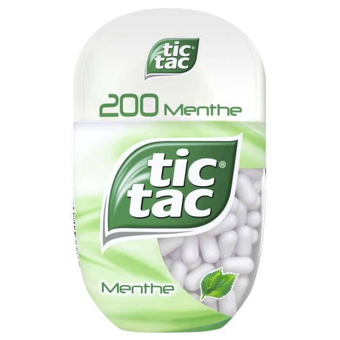 TICTAC Pastilles à la menthe T200 - 98 g