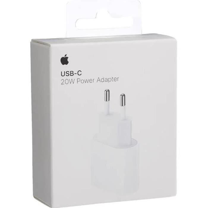 Apple Adaptateur Secteur Charger (USB-C) 20W