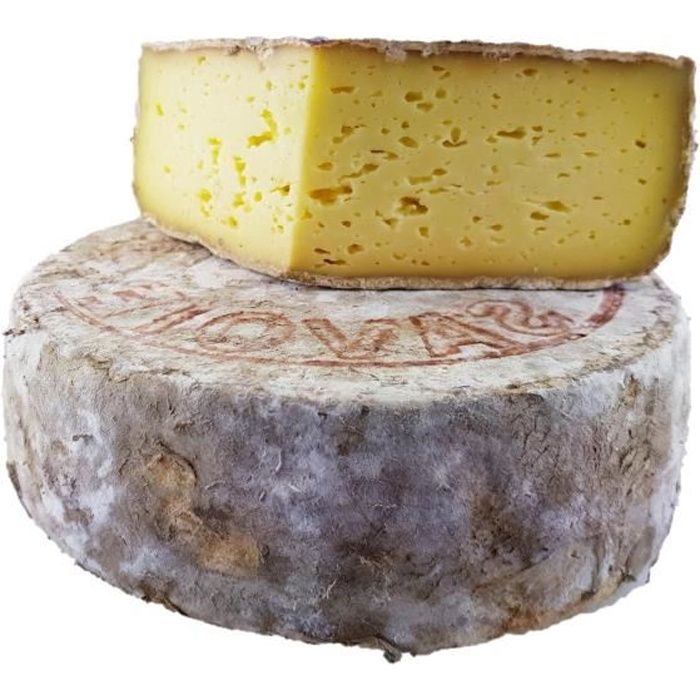 Tomme de Savoie IGP - 1,5 Kg de Tomme de Savoie - 100% authentique des Pays de Savoie - Fromage livré sous vide pour conserver son e