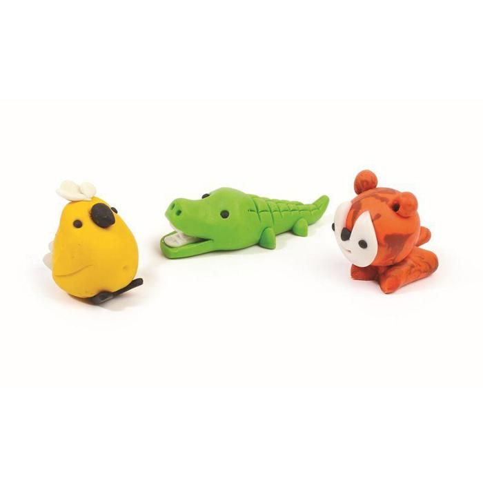 Kit PATAGOM création de gommes Animaux 25 x 25 cm - Multicolore