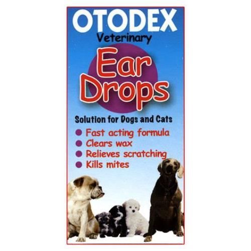 Traitement vétérinaire oreille OTODEX