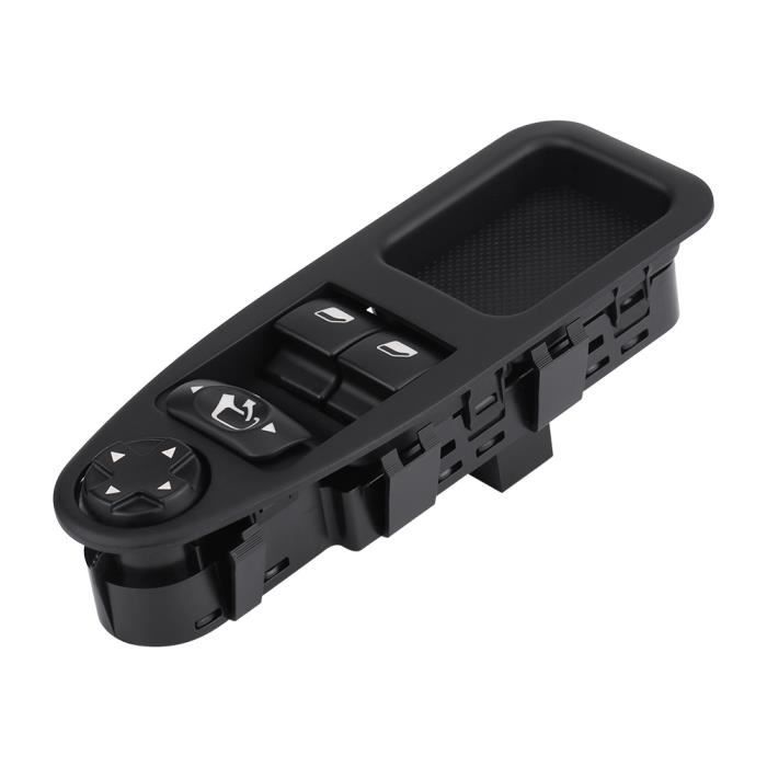 Sonew Interrupteur de lève-vitre électrique Bouton de commutation de commande de fenêtre principale d'alimentation de voiture